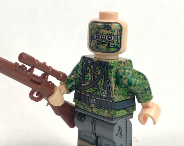 Set of 6 German WW2 soldiers - Pea Dot 44