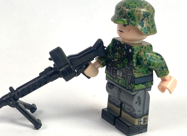 Set of 6 German WW2 soldiers - Pea Dot 44