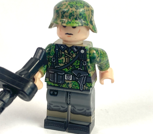 Set of 6 German WW2 soldiers - Pea Dot 44