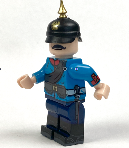 Prussian soldier for the Franco-Prussian war