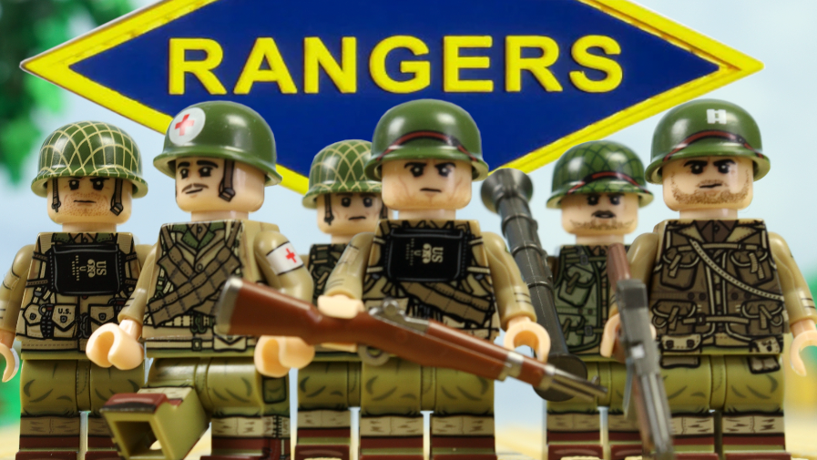 WW2 US Rangers (Saving private Ryan D-Day landing scene - those were Rangers)