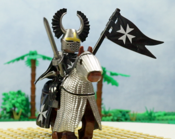Crusader - Hospitaller (Horse + the Knight)