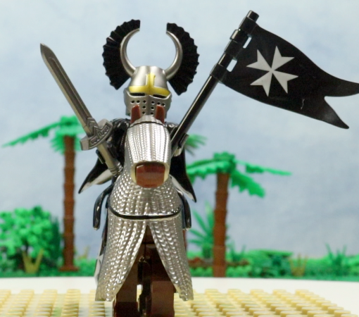 Crusader - Hospitaller (Horse + the Knight)