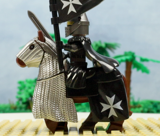 Crusader - Hospitaller (Horse + the Knight)