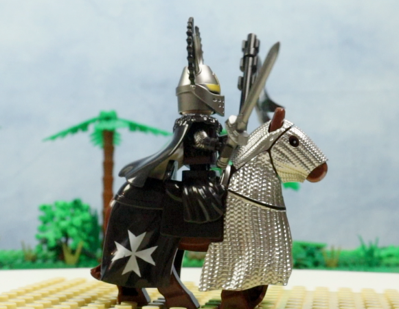 Crusader - Hospitaller (Horse + the Knight)