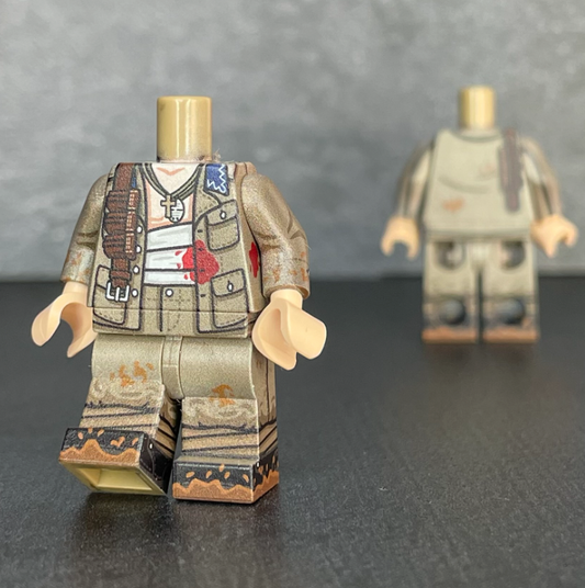 WW2 Polish army wounded rifleman (body)