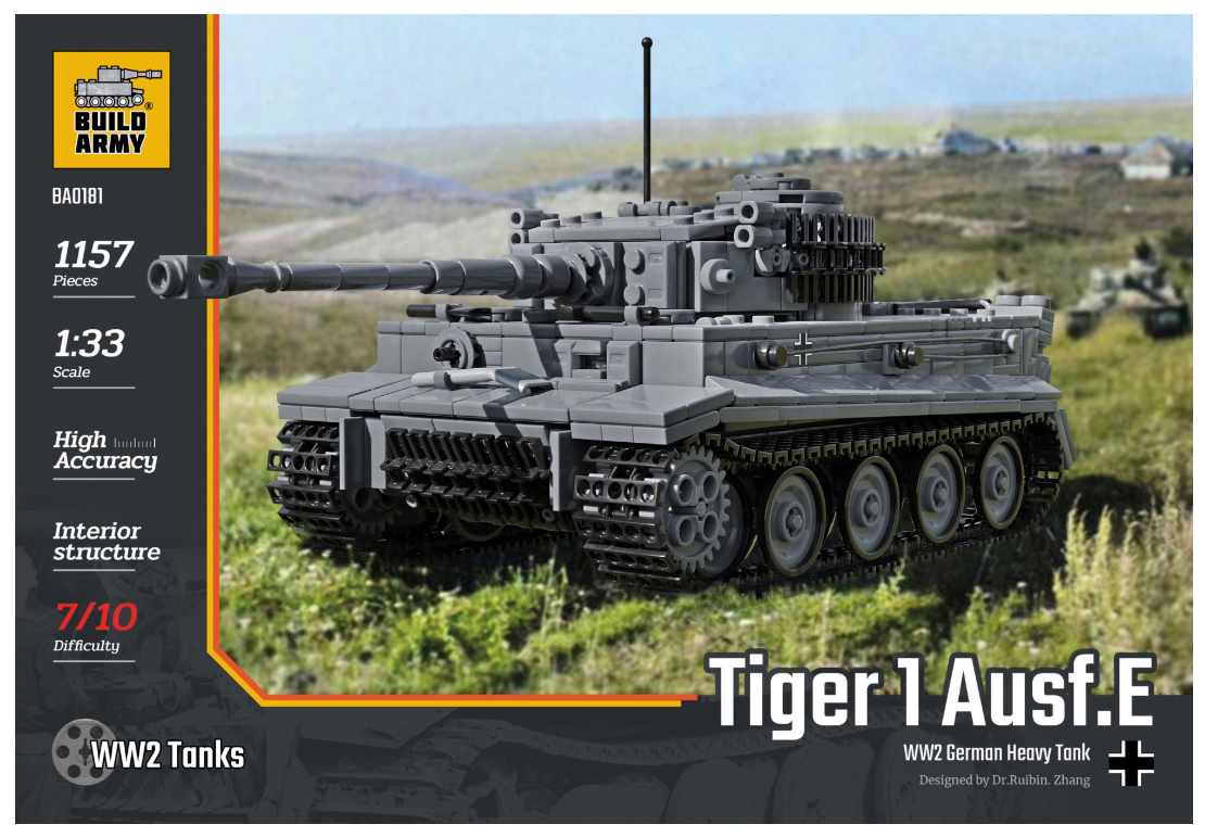 Tiger 1 Grey
