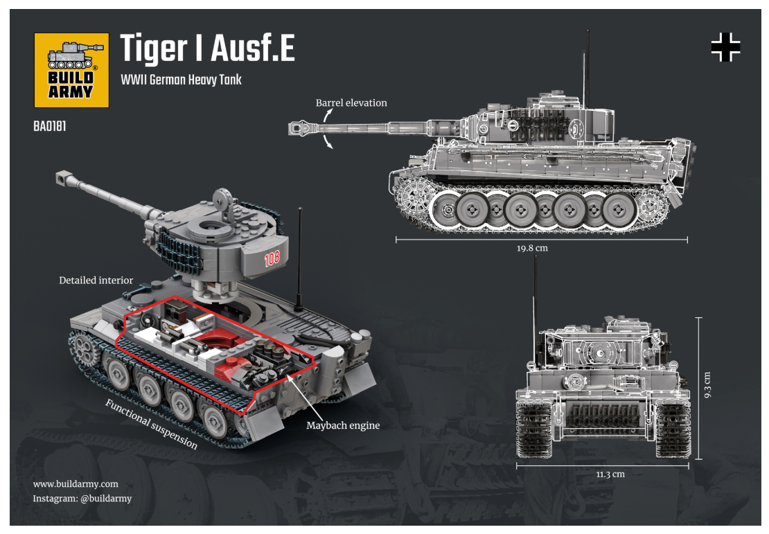 Tiger 1 Grey