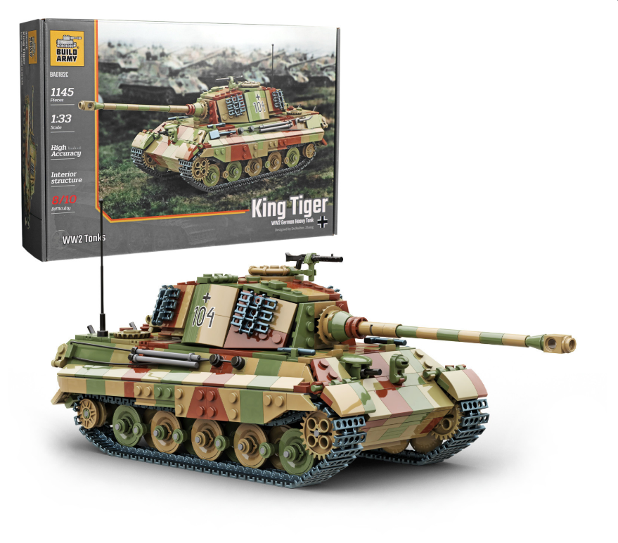 King Tiger (Tiger ll) In Camo