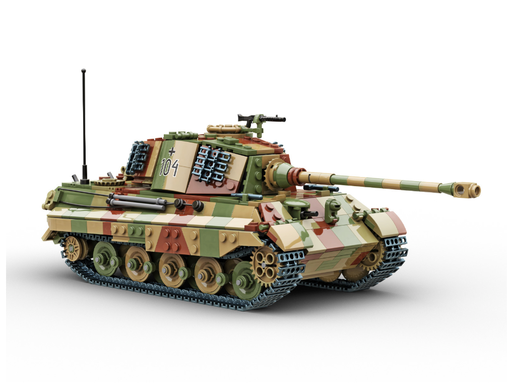 King Tiger (Tiger ll) In Camo