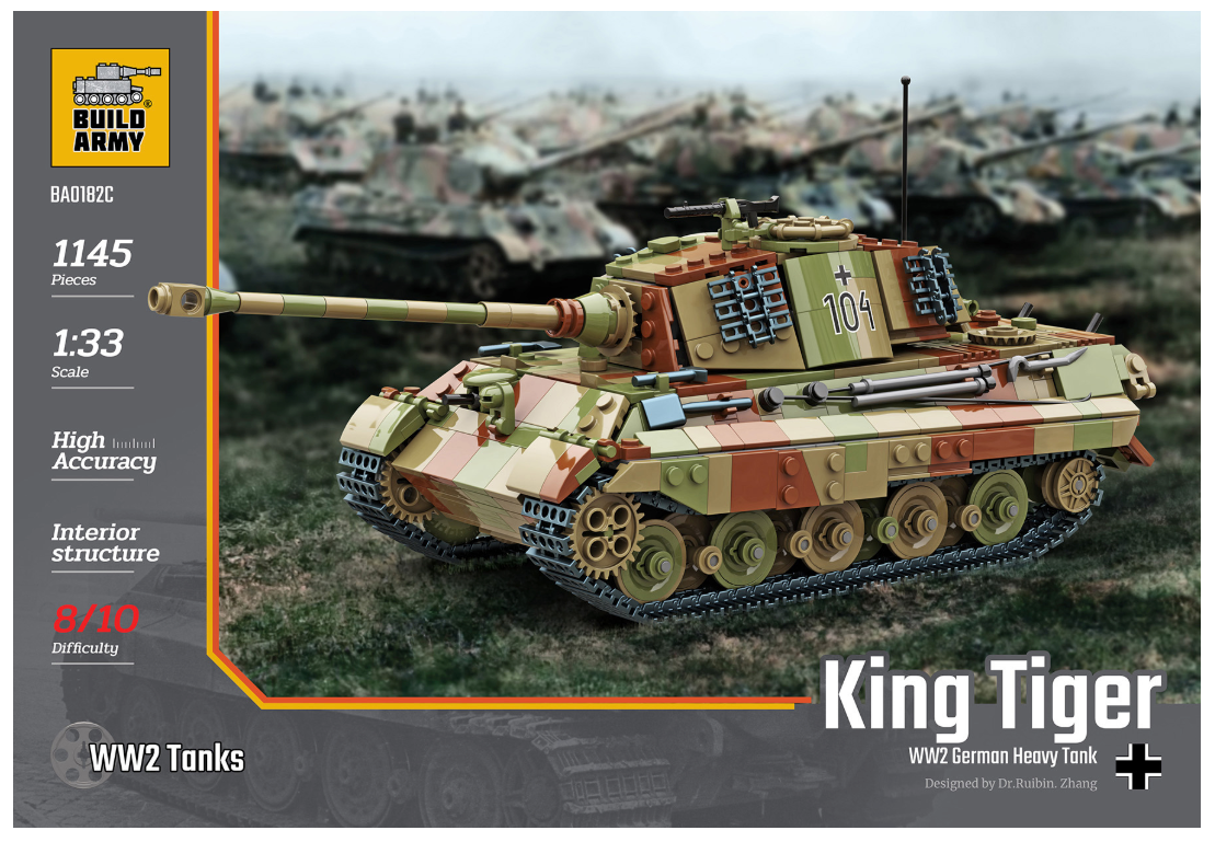 King Tiger (Tiger ll) In Camo