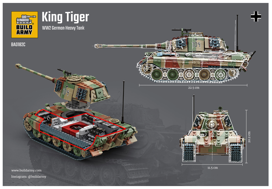 King Tiger (Tiger ll) In Camo