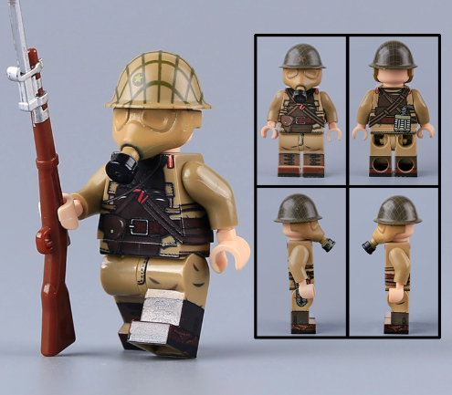 WW2, Pacific theatre Japanese toy soldier