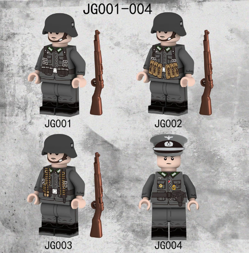 German WW2 Wehrmacht Infantry Soldiers (Feldgrau Uniform)