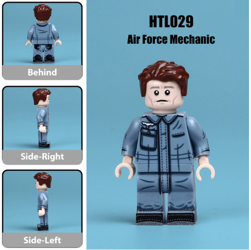 WW2 Set of 5 Luftwaffe soldiers