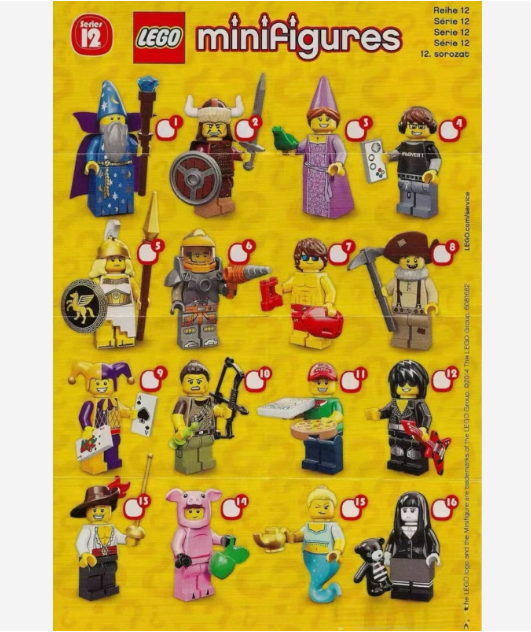LEGO 71007 Minifigures Series 12 Blind NEW SEALED UNSORTED