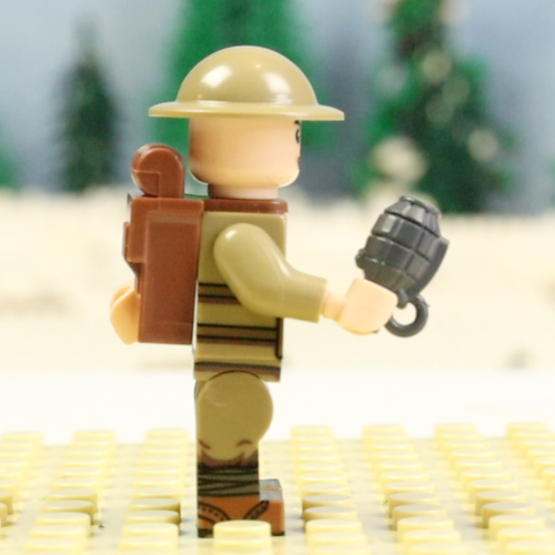WW1 British trench grenadier