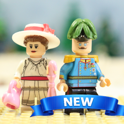 Archduke Franz Ferdinand and his wife Sophie, Duchess of Hohenberg - 2 figures