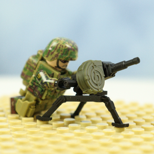 AGS-17 grenade launcher on tripod