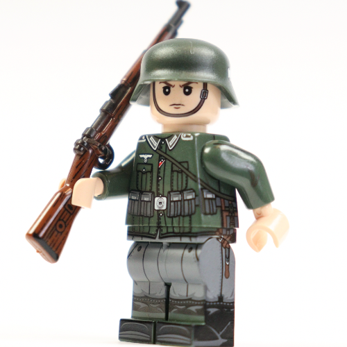 German infantry. Early period of war