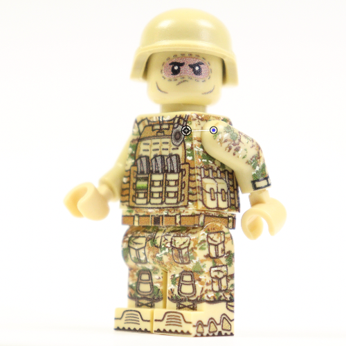 Russian modern FSB special force soldier