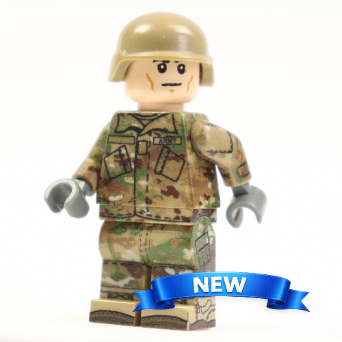 US army, Brickmania minifigure - multicam