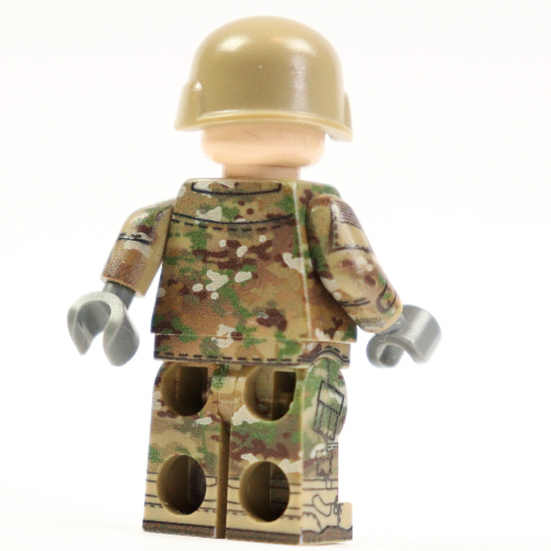 US army, Brickmania minifigure - multicam