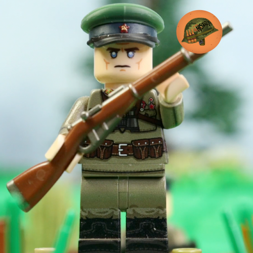 WW2 Soviet Border guard soldier - Sergeant major.
