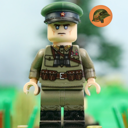 WW2 Soviet Border guard soldier - Sergeant major.