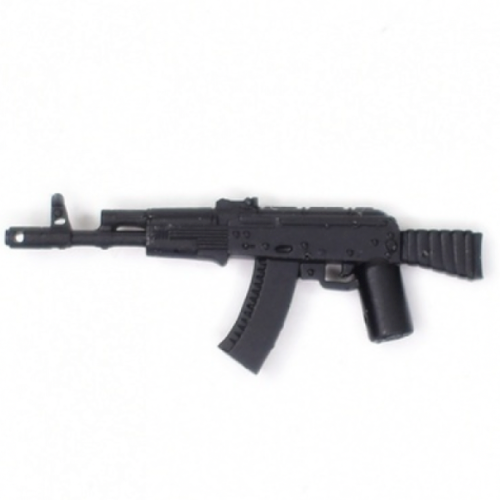 Soviet automatic rifle with a folding stock, wrapped with a tourniquet