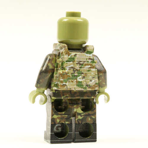 Vests LBT 6094 multicam rectangular patch. with black magazines.