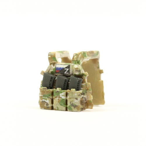 Vests LBT 6094 multicam rectangular patch. with black magazines.