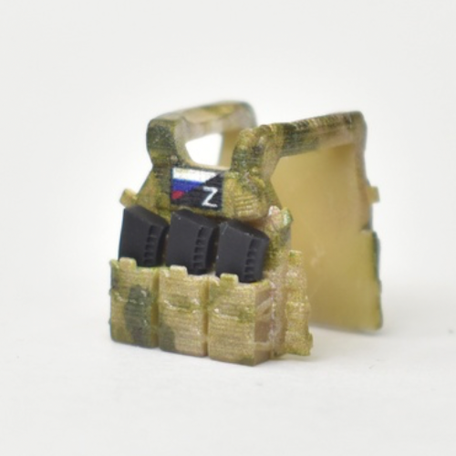 Vests LBT 6094 multicam rectangular patch. with black magazines.