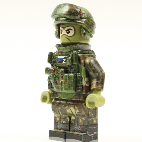 6B45 Ratnik Raised Collar vest with the patch