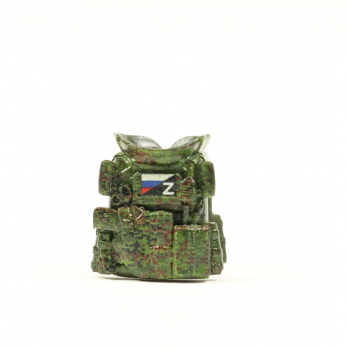 6B45 Ratnik Raised Collar vest with the patch