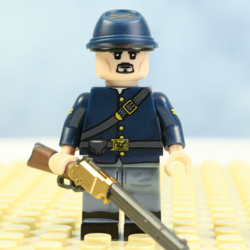 US Civil war soldiers - set of 6 (3 for each side)
