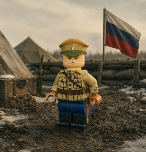 Set of 5 Russian WW1 Generals