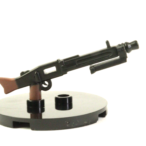 Folded machine gun bipod