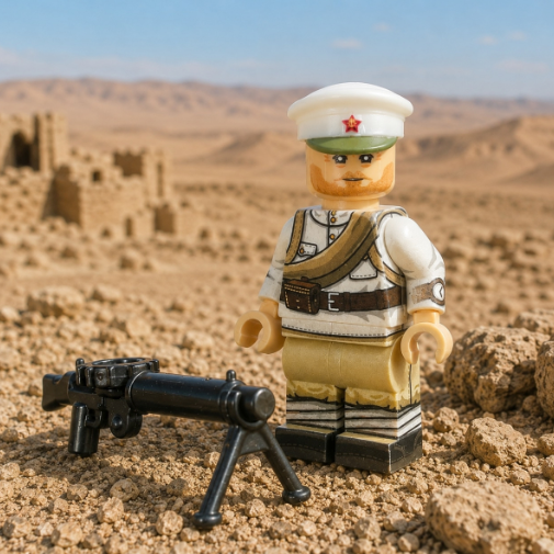 Red army soldier, civil war, late period.