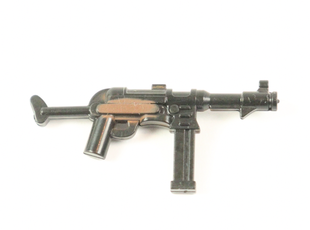 MP40 Submachine Gun with extended stock.