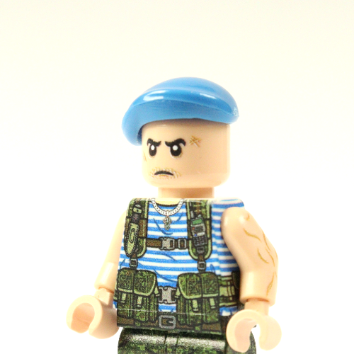 Blue beret. No identifying marks or prints.
