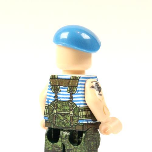 Blue beret. No identifying marks or prints.