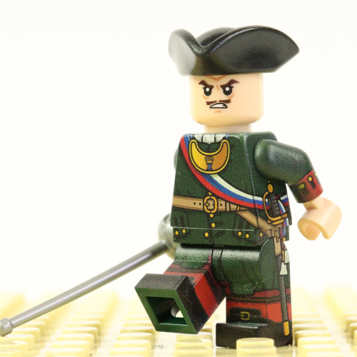 Russian infantry officer for the Great Northern war