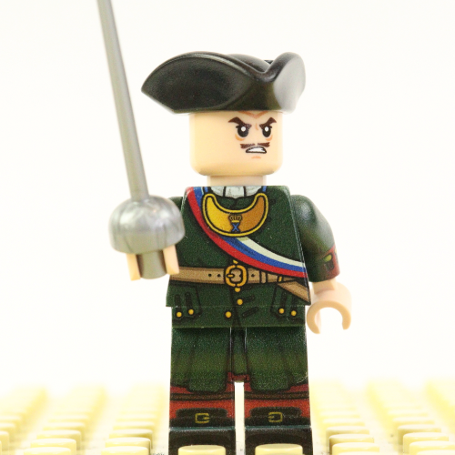Russian infantry officer for the Great Northern war