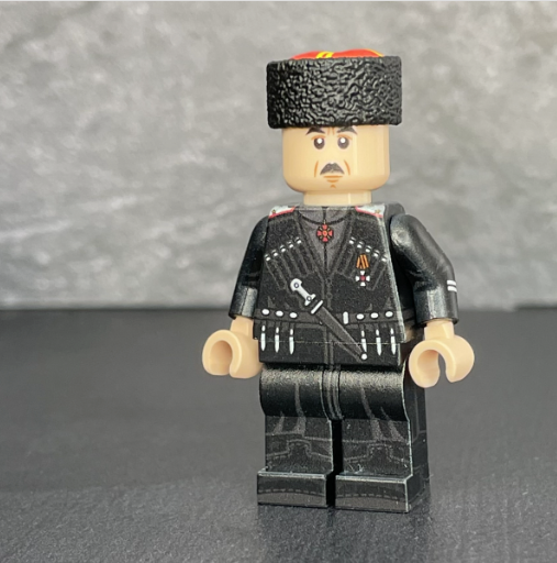 Petr Wrangel v2 - Russian White Army General | WWI / Civil War Minifigure
