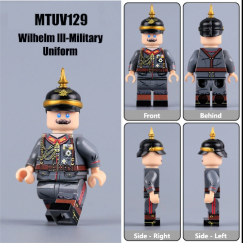 Kaiser Wilhelm II – WW1 German Emperor Toy Figure