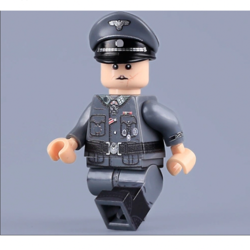 Otto Skorzeny – WW2 German SS Commander Toy brick figure (Collector's item)