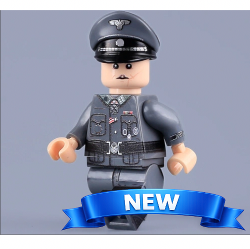 Otto Skorzeny – WW2 German SS Commander Toy brick figure (Collector's item)