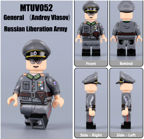 General Andrey Vlasov – Russian Liberation Army Toy Figure