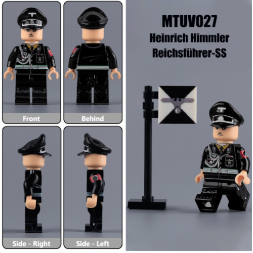 Heinrich Himmler – Reichsführer-SS WW2 Toy Figure - READ DISCLAIMER !!!